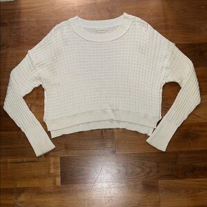 Women's Lightweight, Casual White Sweater